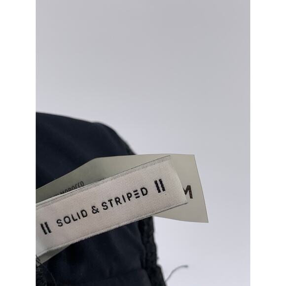 SOLID & STRIPE Women's Black Ribbed Belted V-Neck 2pc Bikini SZ S/M - Picture 11 of 11